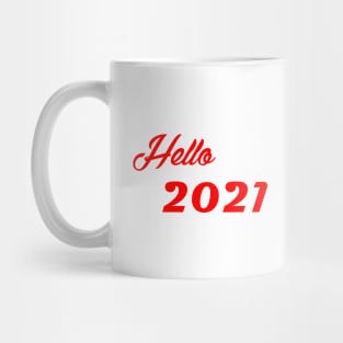 hello 2021 Mug